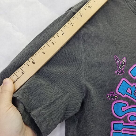 Junk Food T-shirt XS Disneys Alice In Wonderland Curiouser Vintage Black USA NEW - Picture 14 of 15